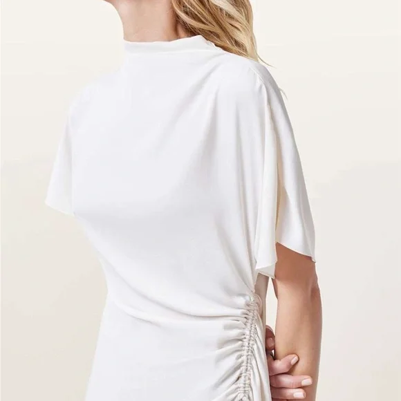 All saints ROSIE SHORT SLEEVE MIDI DRESS - Picture 4 of 12